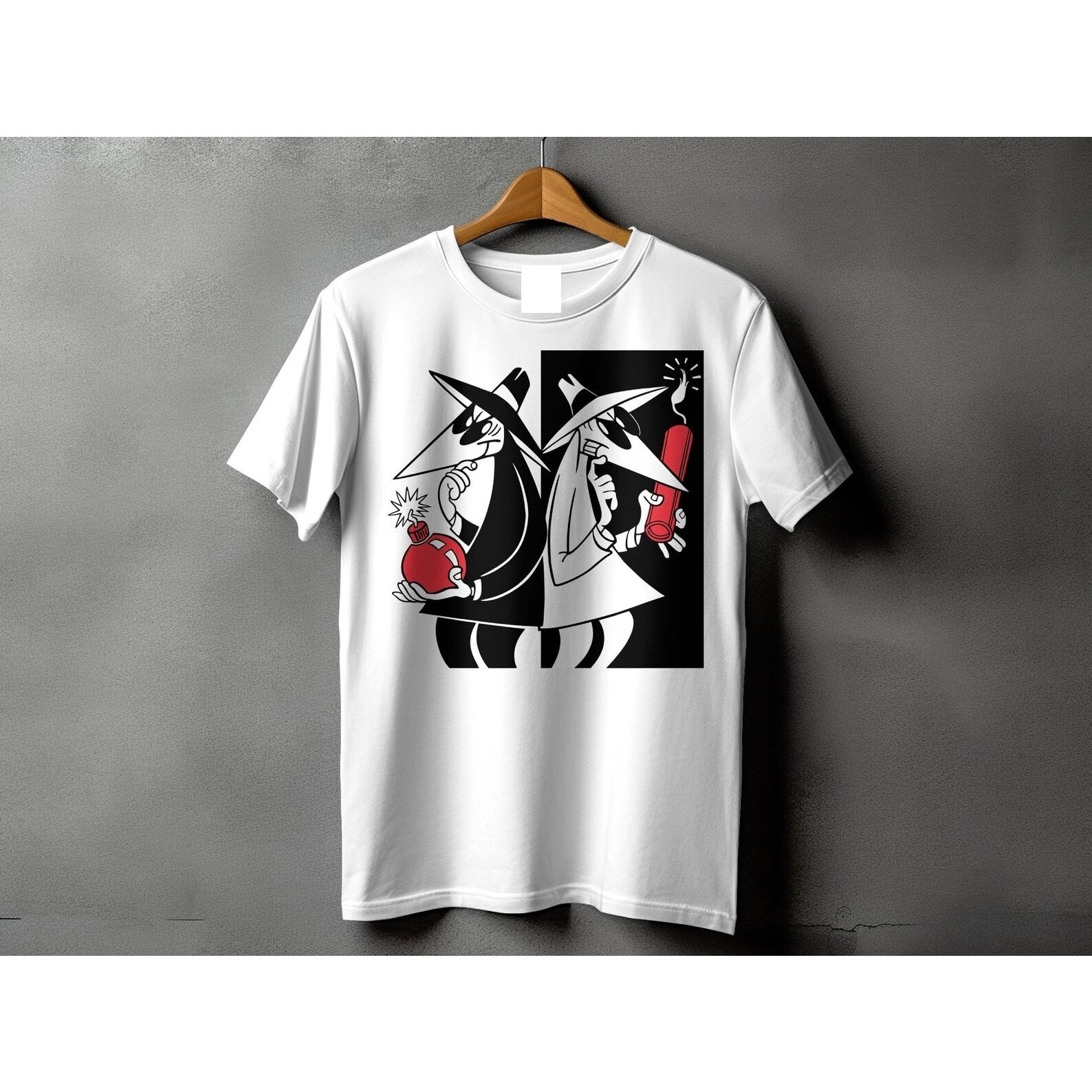Spy Vs Spy TShirts White